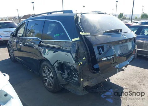 2014 Honda Odyssey Touring/Touring Elite z USA, uszkodzony, nr VIN 5FNRL5H92EB096141
